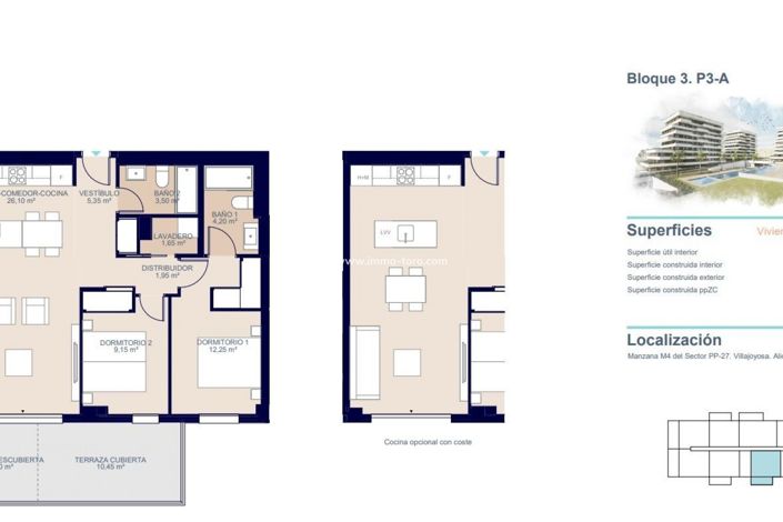 Image No.16-2 Bed Apartment for sale