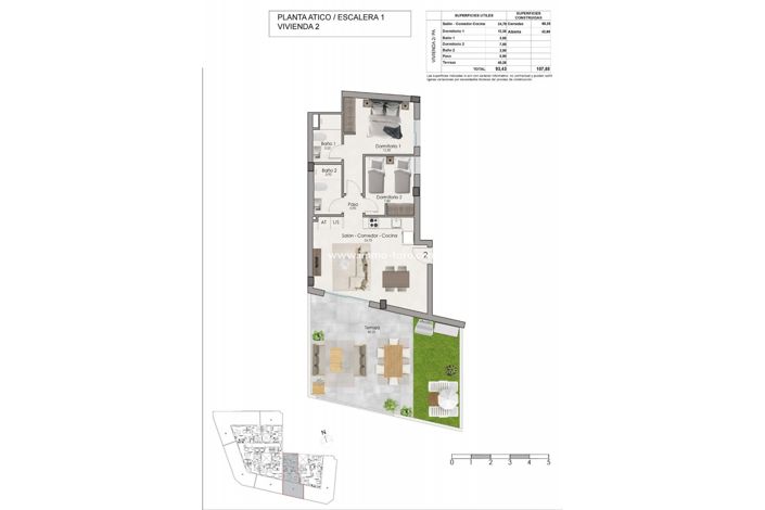 Image No.11-2 Bed Penthouse for sale