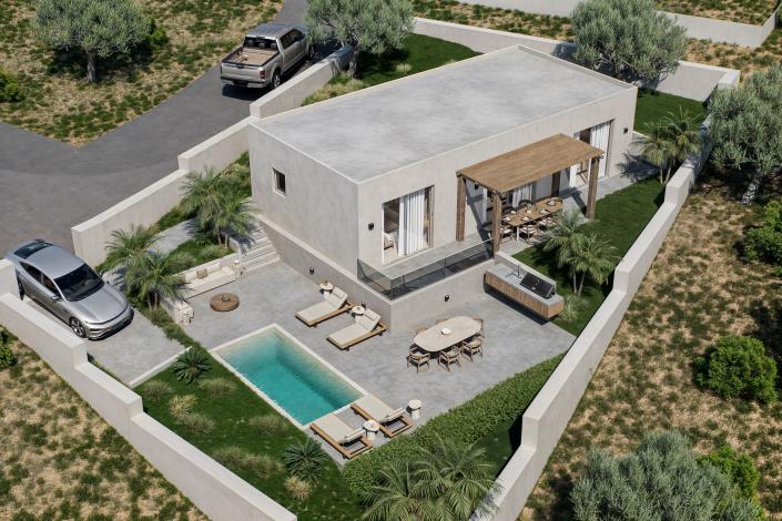 Image No.8-Villa de 2 chambres à vendre à Tympaki