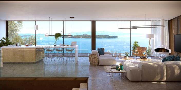 Image No.3-Villa de 4 chambres à vendre à Lefkas