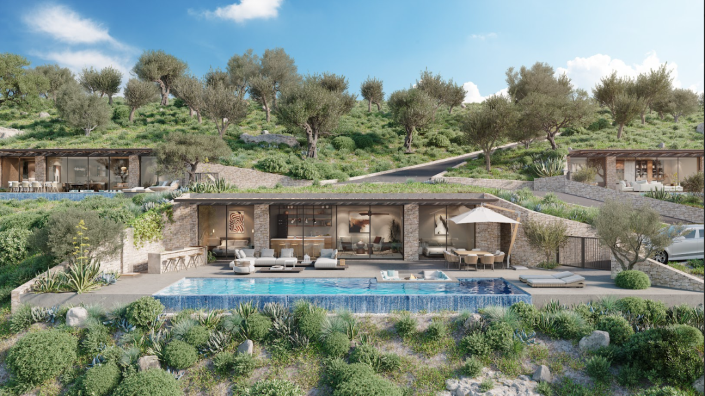 Image No.2-Villa de 4 chambres à vendre à Lefkas