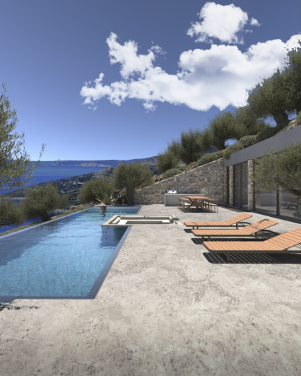 Image No.2-Villa de 3 chambres à vendre à Lefkas