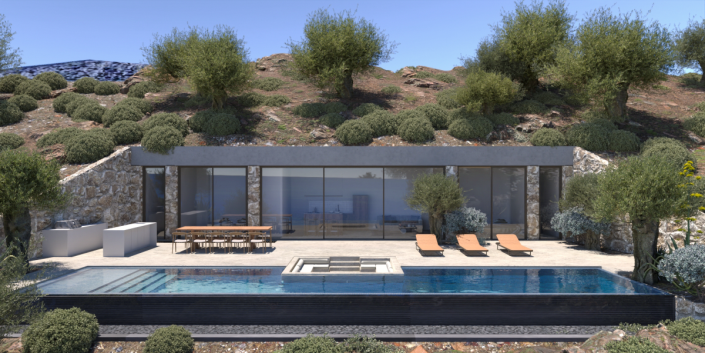 Image No.1-Villa de 3 chambres à vendre à Lefkas