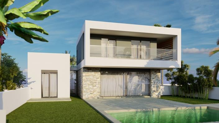 Image No.1-Villa de 3 chambres à vendre à Sfakaki