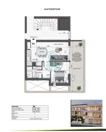 Image No.4-Propriété de 2 chambres à vendre à Grèce