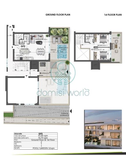 Image No.7-Propriété de 2 chambres à vendre à Grèce