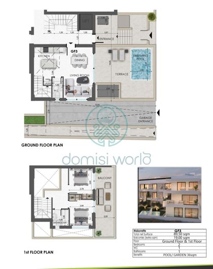 Image No.8-Propriété de 2 chambres à vendre à Grèce