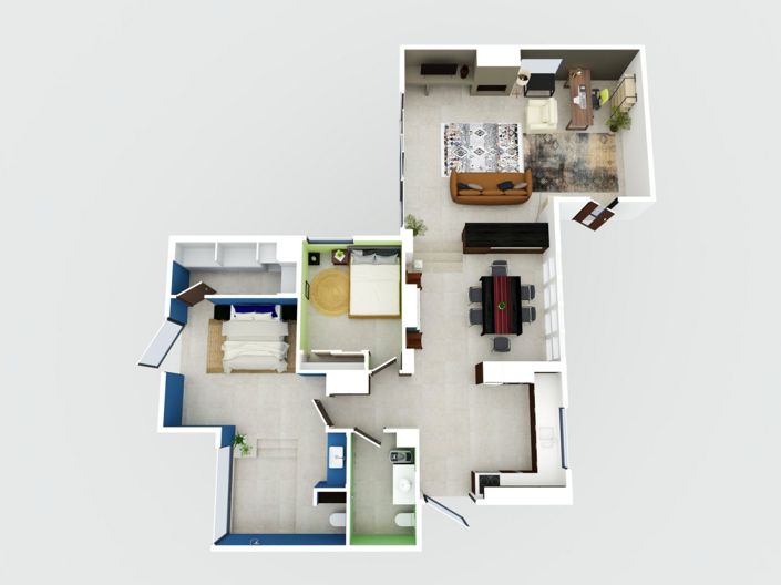 Image No.24-2 Bed Property for sale