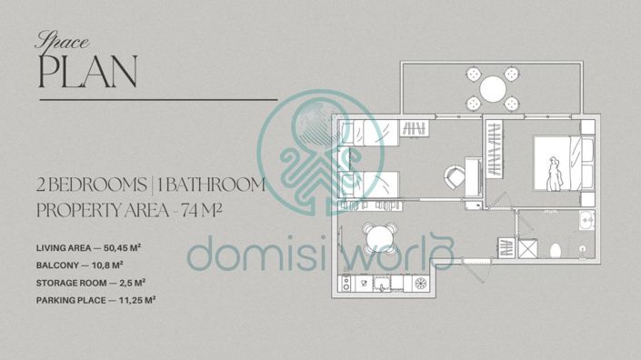 Image No.21-2 Bed Apartment for sale