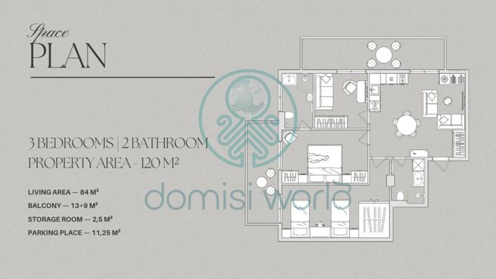 Image No.21-3 Bed Apartment for sale