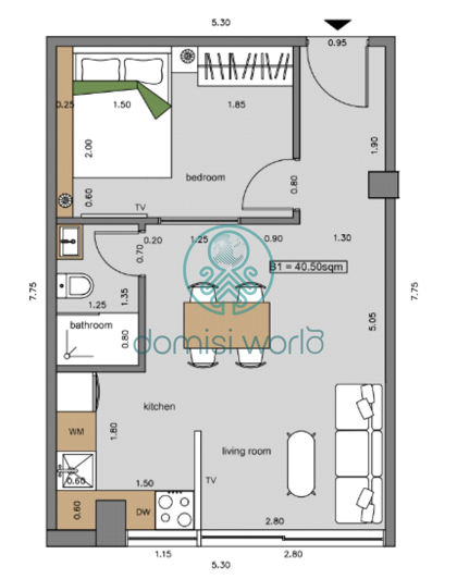 Image No.3-2 Bed Apartment for sale