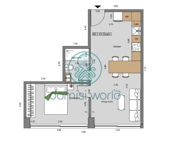 Image No.4-2 Bed Apartment for sale