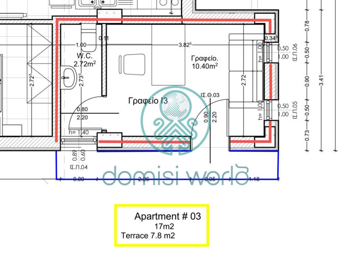 Image No.10-Appartement de 1 chambre à vendre à Vrachasi