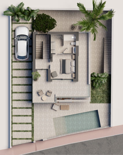 Image No.9-Villa de 2 chambres à vendre à Pilar de la Horadada