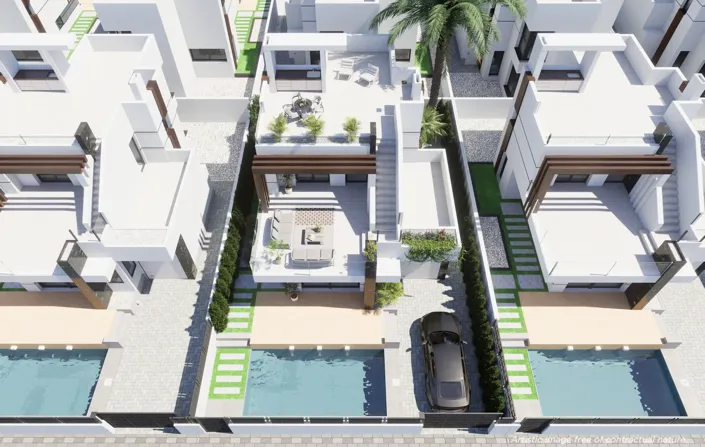 Image No.3-Villa de 3 chambres à vendre à Los Alcázares