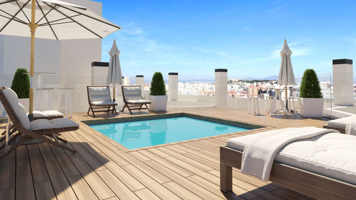 Image No.1-Appartement de 1 chambre à vendre à Alicante City