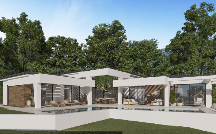 Image No.1-Villa de 4 chambres à vendre à Marbella