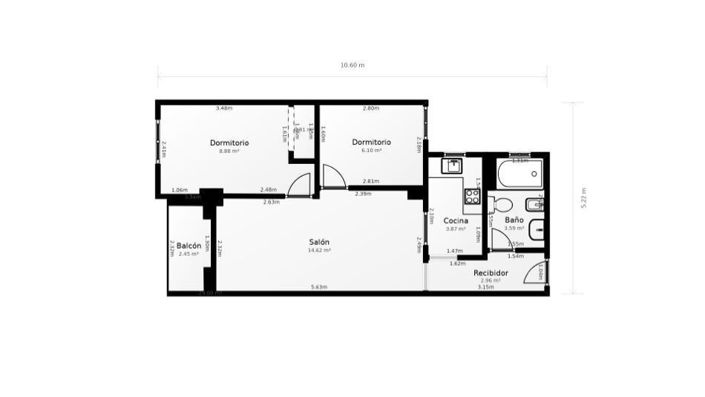 Image No.24-2 Bed Apartment for sale