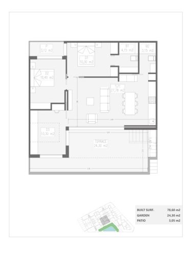 Image No.9-Appartement de 3 chambres à vendre à San Pedro del Pinatar