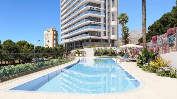Image No.3-Appartement de 2 chambres à vendre à Benidorm
