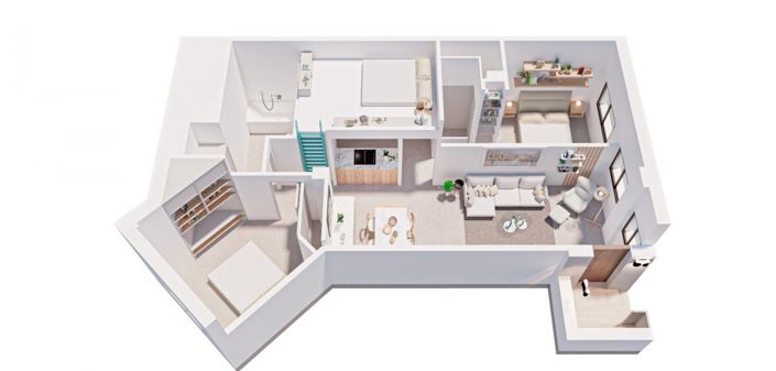 Image No.5-2 Bed Apartment for sale