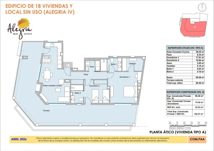 Image No.21-2 Bed Apartment for sale