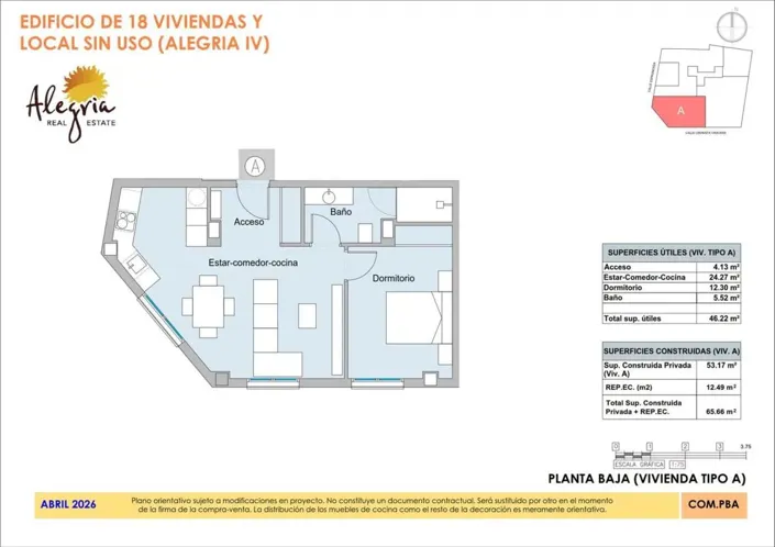 Image No.21-Appartement de 1 chambre à vendre à Alicante City