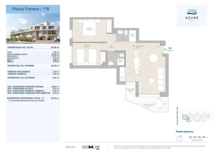 Image No.24-2 Bed Apartment for sale