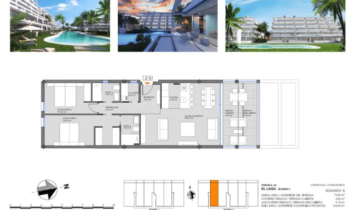 Image No.36-2 Bed Apartment for sale