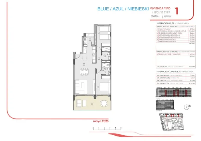 Image No.34-3 Bed Apartment for sale
