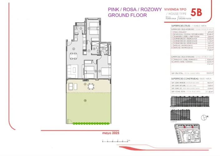 Image No.35-3 Bed Apartment for sale