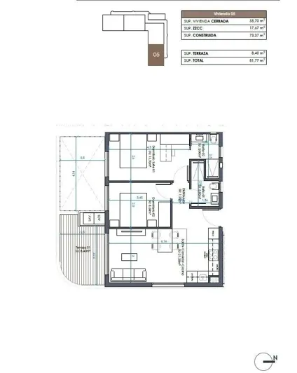 Image No.14-Appartement de 2 chambres à vendre à Guardamar del Segura