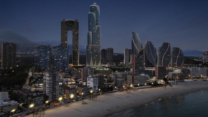 Image No.3-Appartement de 1 chambre à vendre à Benidorm