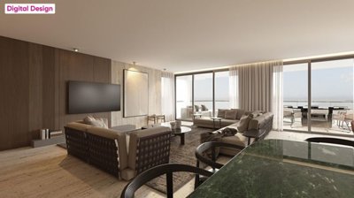 Incomplete four bedroom apartment in Egkomi, Nicosia