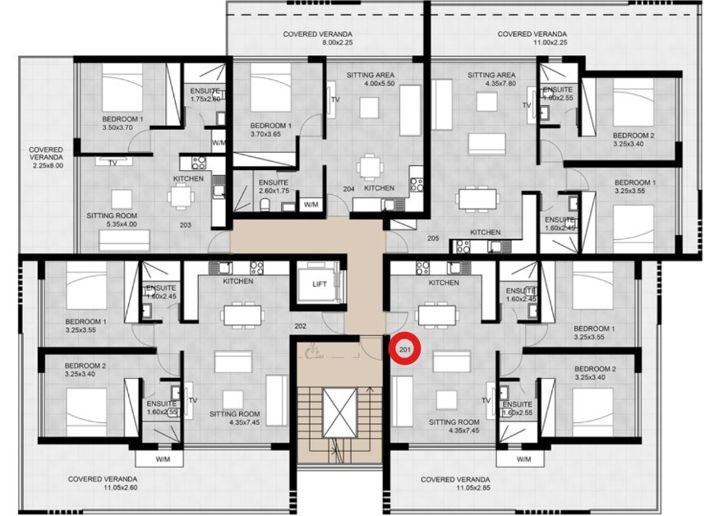 Image No.10-Appartement de 2 chambres à vendre à Agios Athanasios