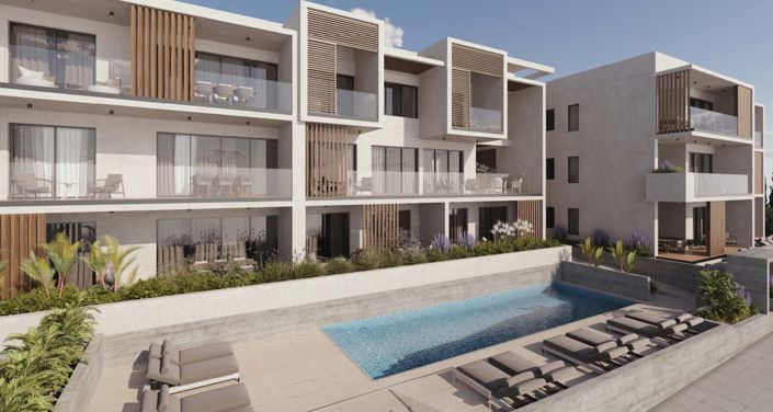 Image No.1-Appartement de 1 chambre à vendre à Paphos