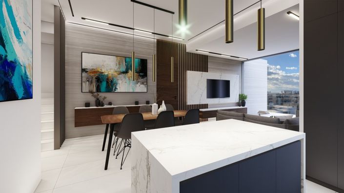 Image No.10-Penthouse de 2 chambres à vendre à Paphos