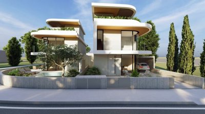 Semi Detached Villa For Sale  in  Asomatos