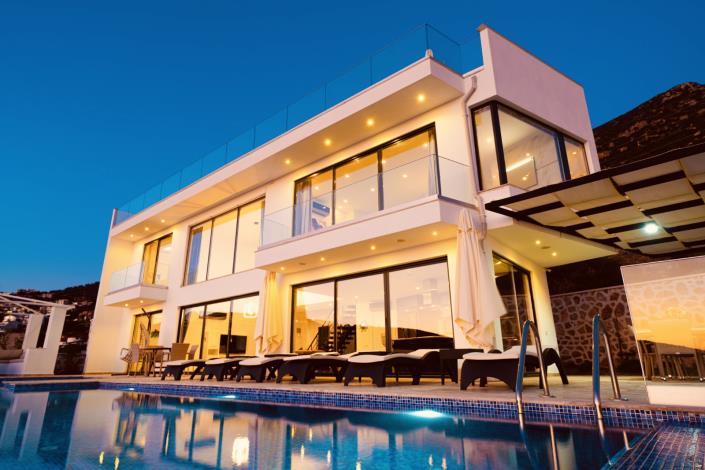 Image No.1-Villa / Détaché de 4 chambres à vendre à Kalkan