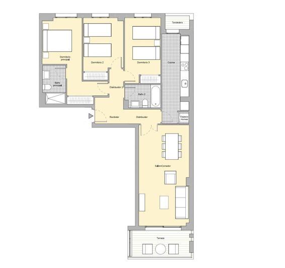 Image No.1-Propriété de 3 chambres à vendre à Estepona