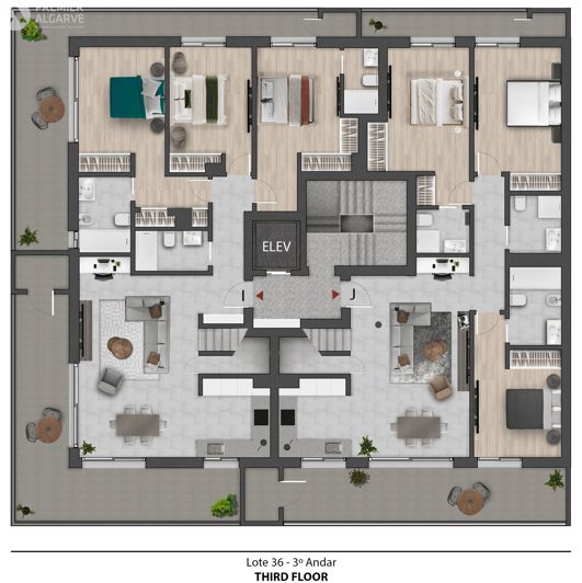 Image No.16-3 Bed Apartment for sale