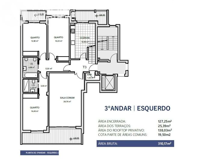 Image No.16-3 Bed Apartment for sale