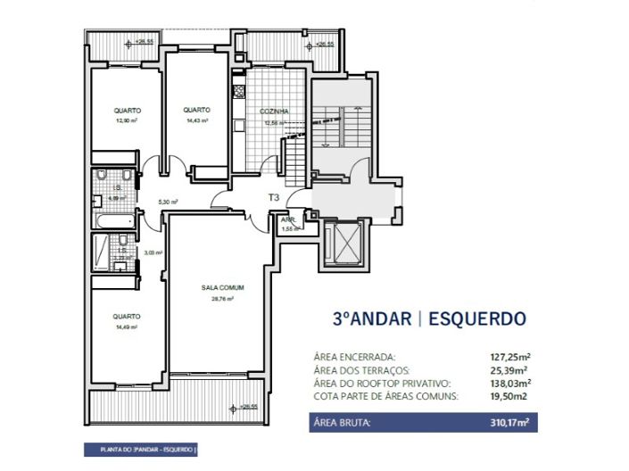 Image No.18-3 Bed Apartment for sale