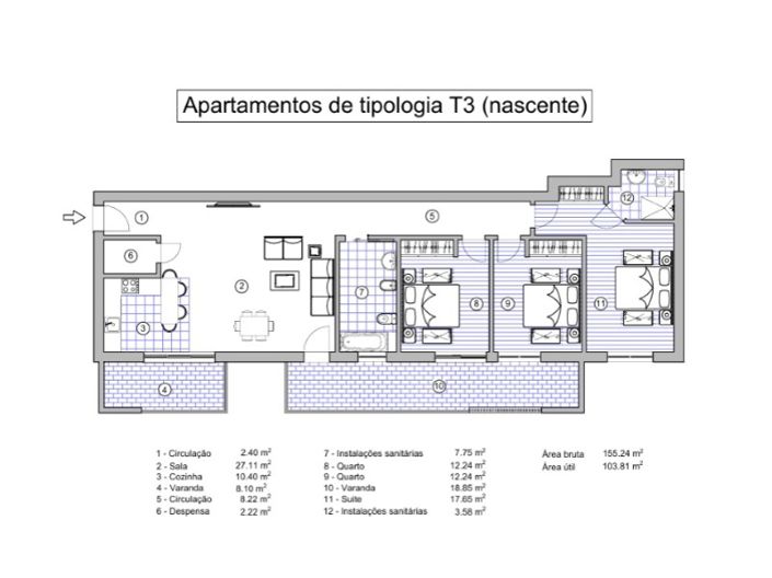 Image No.17-3 Bed Apartment for sale