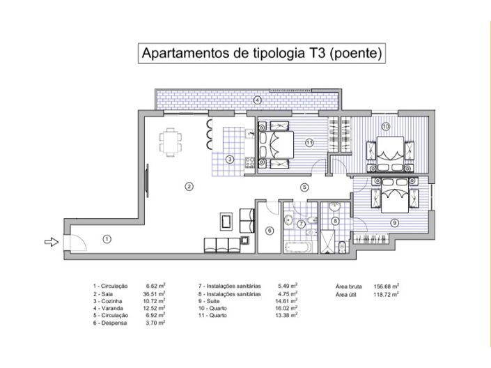 Image No.18-3 Bed Apartment for sale