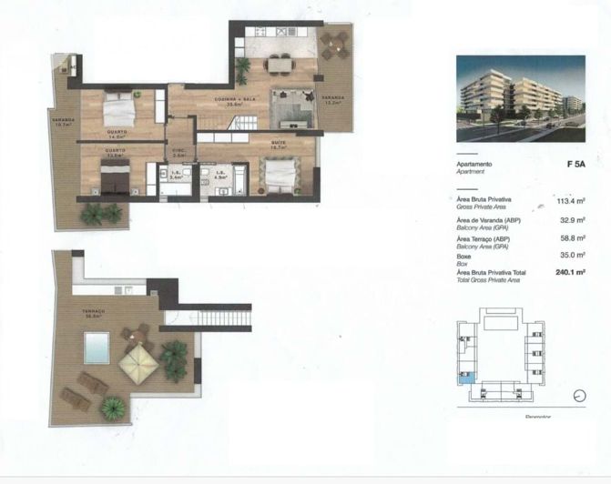 Image No.25-3 Bed Apartment for sale