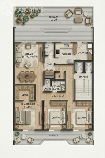 Image No.16-Appartement de 3 chambres à vendre à Faro City