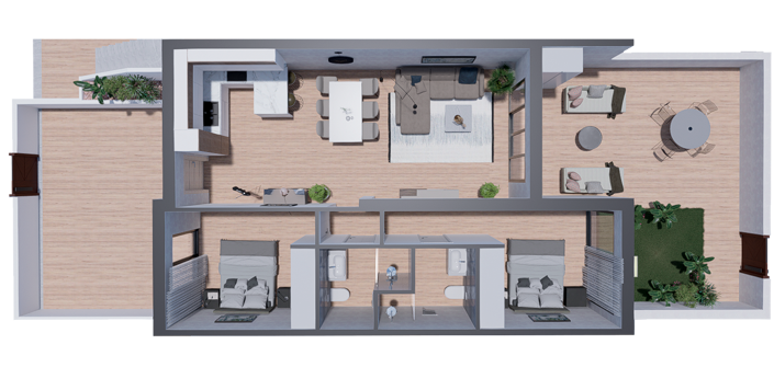 Image No.22-Appartement de 2 chambres à vendre à Orihuela Costa