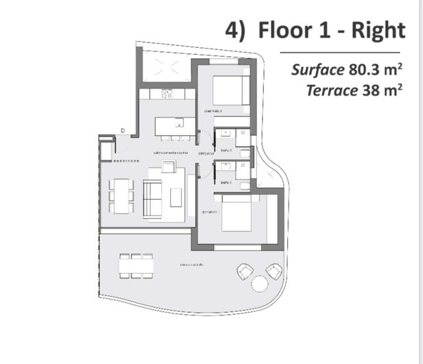 Image No.9-Appartement de 2 chambres à vendre à Alicante
