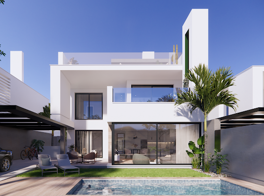 Image No.1-Villa de 3 chambres à vendre à Condado de Alhama